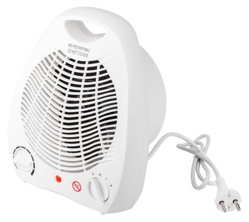 Fűtőventilátor, álló, 2 fokozatú, 1000/2000W