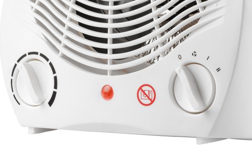 Fűtőventilátor, álló, 2 fokozatú, 1000/2000W