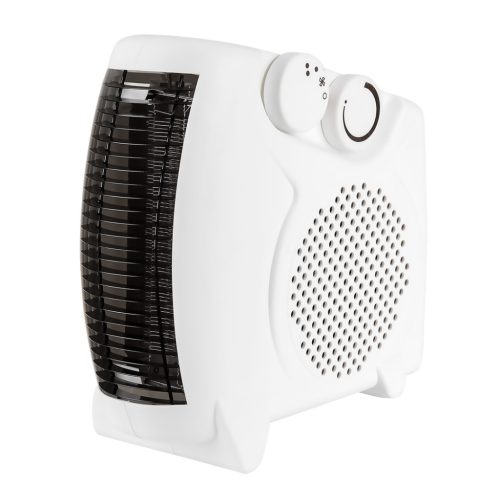 Fűtőventilátor, álló/fekvő, 2 fokozatú, 1000/2000W