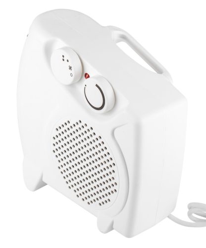 Fűtőventilátor, álló/fekvő, 2 fokozatú, 1000/2000W