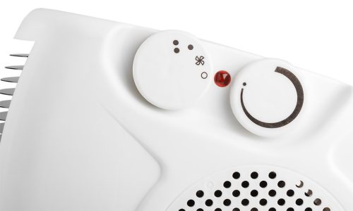 Fűtőventilátor, álló/fekvő, 2 fokozatú, 1000/2000W