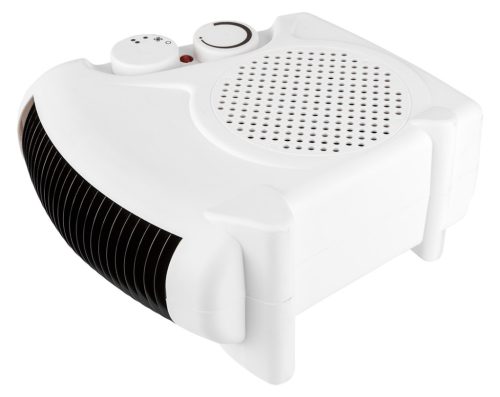 Fűtőventilátor, álló/fekvő, 2 fokozatú, 1000/2000W