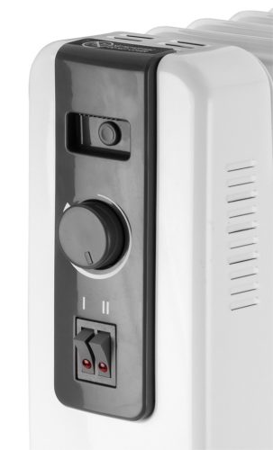 Olajradiátor, 7 bordás, 2 fokozatú, 900/1500W