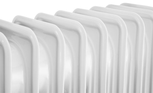 Olajradiátor, 11 bordás, 2 fokozatú, 1500/2500W