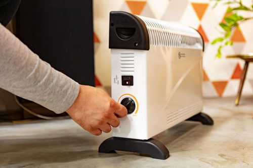 Elektromos konvektor, 3fokozatú, 750/1250/2000W