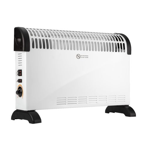 Elektromos konvektor, 3fokozatú, 750/1250/2000W ventilátorral