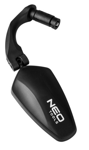 Kerékpár tükör, kormányvégbe szerelhető, akril lencsével