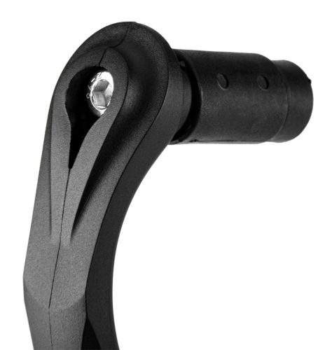 Kerékpár tükör, kormányvégbe szerelhető, akril lencsével