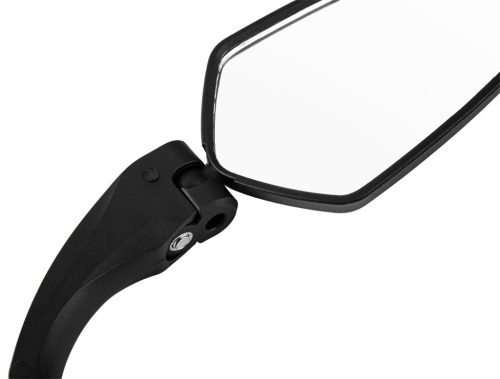 Kerékpár tükör, kormányvégbe szerelhető, akril lencsével