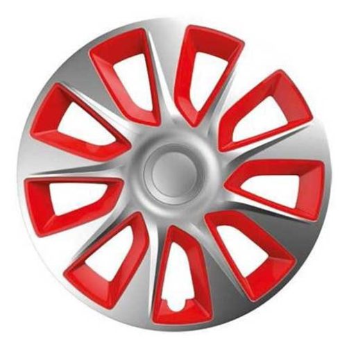 Versaco 16" Stratos Silver & Red Dísztárcsa garnitúra