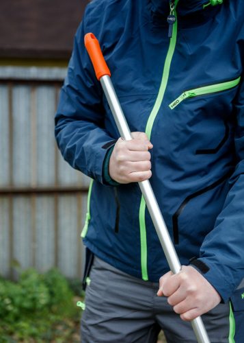 Lombseprű és gereblyenyél, alumínium, 150cm, 95-041,42,43,44-hez, 15G085, 86, 87-hez, Minimum rendelés: 4db