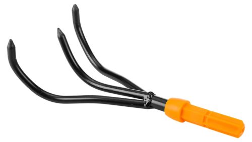 Kultivátor, acél, 230mm, 3 fogú, Neo Click System