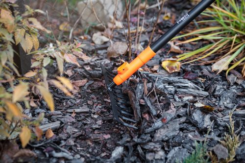 Gereblye, 12 fogú, acél, 350mm, Neo Click System