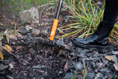 Gereblye, 12 fogú, acél, 350mm, Neo Click System