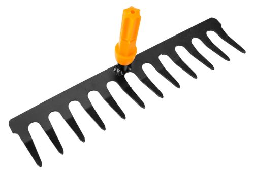 Gereblye, 12 fogú, acél, 350mm, Neo Click System