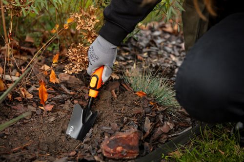 Nyeles kaparó, 280x88mm, acél, Neo Click System