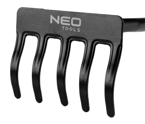 Gereblye 250mm, 5 fogú, acél, Neo Click System