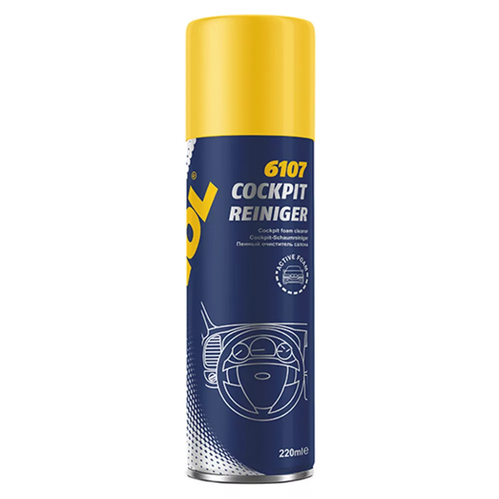 SCT-Mannol 6107 Cockpit Reiniger Active Foam - Műszerfalápol