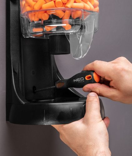 Füldugó kináló adagolóval, 38dB, szilikon, 500pár,