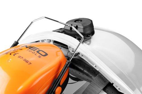 Fülvédő, sisakra szerelhető,