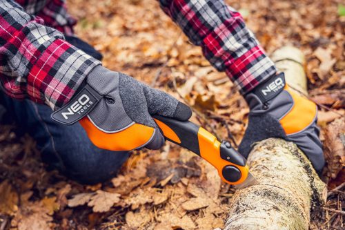 Munkakesztyű, sertés színbőrprén, 10"