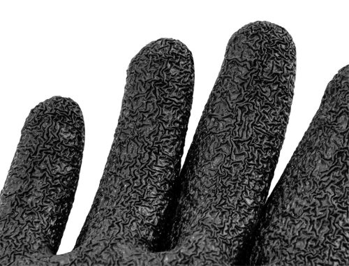 Munkakesztyű, hőszigetelt, latex bevonatú poliészter, 2242X, 10-es méret