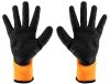 Munkakesztyű, hőszigetelt, latex bevonatú poliészter, 2242X, 9-es méret
