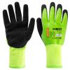 Munkakesztyű, AquaWinter, hőszigetelt, vízálló, dupla latex bevonatú poliészter, 8