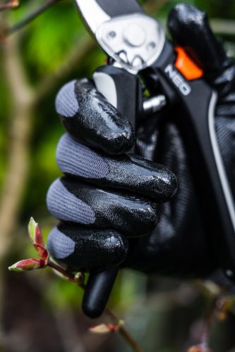 Munkakesztyű, nitril bevonatú nylon, 4131X, méret: 8