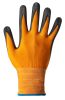 Munkakesztyű, nylon, csúszásgátló nitril pöttyökkel, 4131X, méret: 8
