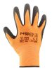 Munkakesztyű, latexbevonatú polyester, 3131X, méret: 9