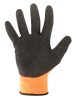 Munkakesztyű, latexbevonatú polyester, 3131X, méret: 9
