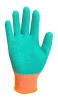 Gyerek "munkakesztyű", latex bevonatú poliészter , 5-ös méret 9-11 éves korig