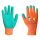 Gyerek "munkakesztyű", latex bevonatú poliészter , 5-ös méret 9-11 éves korig