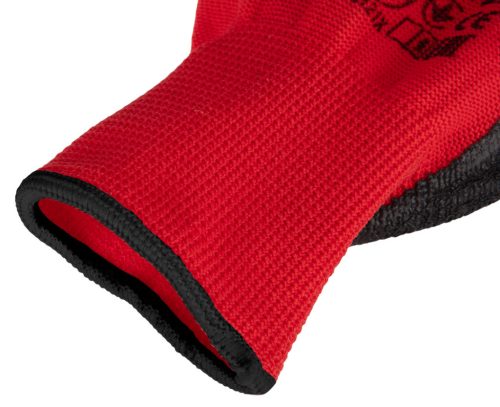 Munkakesztyű, latexbevonatú poliészter, 3121X, 11, Rendelési egység: 12db