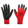 Munkakesztyű latex bevonatú, poliészter, 3121X, 11"