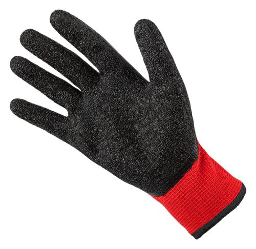 Munkakesztyű latex bevonatú, poliészter, 3121X, 11"