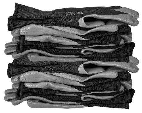 Munkakesztyű, nitril bevonatú poliészter, 4131X, 11, Rendelési egység: 12db