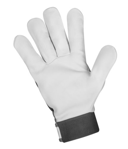 Munkakesztyű, 2122x, kecske bőr, tépőzáras 11", ce