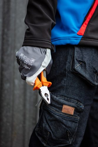 Munkakesztyű, 2122x, kecske bőr, 11", ce