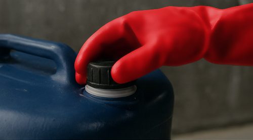 Munkakesztyű PVC bevonattal, hosszú szárral, 3121X, 10"