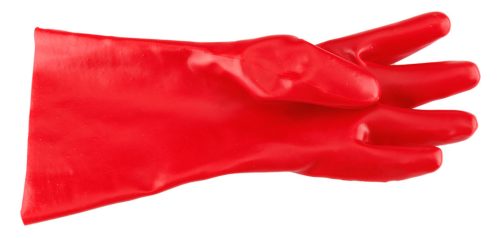 Munkakesztyű PVC bevonattal, hosszú szárral, 3121X, 10"