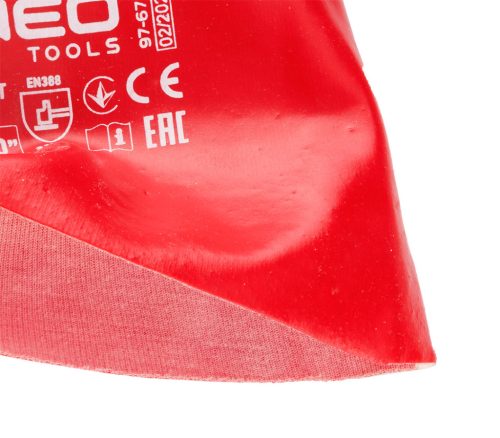 Munkakesztyű PVC bevonattal, hosszú szárral, 3121X, 10"