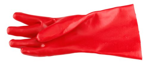 Munkakesztyű PVC bevonattal, hosszú szárral, 3121X, 10"