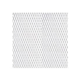 Hűtőrács háló alu 100x25cm ezüst kis lyukú