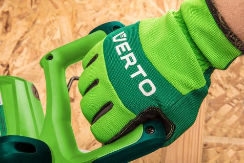 Munkakesztyű, bőr, 8"