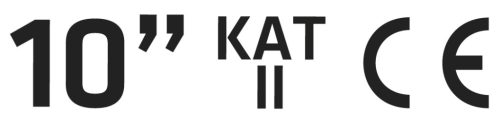 Munkakesztyű, bőr, 10"