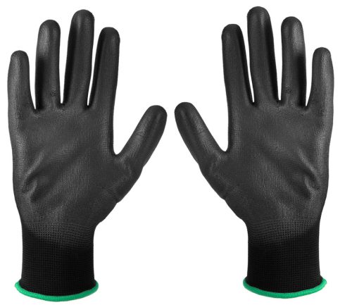 Kertész kesztyű, PU bevonat, 8", légáteresztő felsőrész