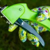 Kertész kesztyű, nitril bevonat, virágmintás, 8", légáteresztő felsőrész