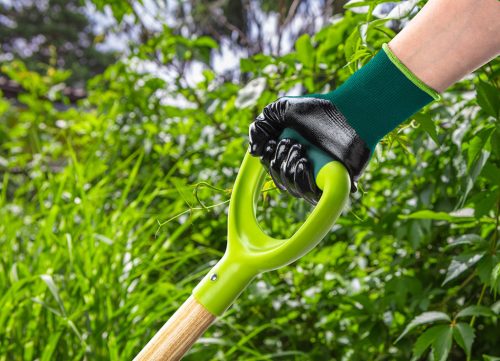 Kertész kesztyű, nitril bevonat, 10", légáteresztő felsőrész